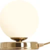 Aldex Ball bordlampe, guld, Ø17 cm