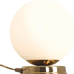 Aldex Ball bordlampe, guld, Ø20 cm