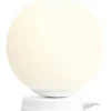 Aldex Ball bordlampe, hvid, Ø20 cm