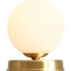 Aldex Ball bordlampe, messing, Ø17 cm
