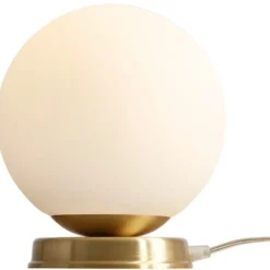 Aldex Ball bordlampe, messing, Ø20 cm