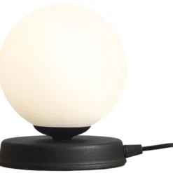Aldex Ball bordlampe, sort, Ø17 cm