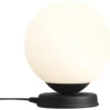 Aldex Ball bordlampe, sort, Ø20 cm