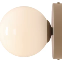 Aldex Ball 2 væglampe, beige
