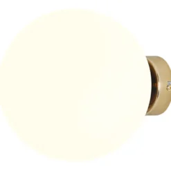 Aldex Ball væglampe, guld, Ø20 cm