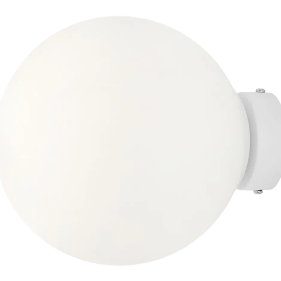 Aldex Ball væglampe, hvid, Ø20 cm