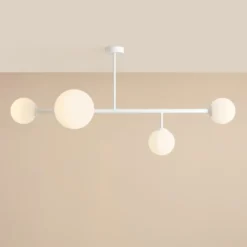 Aldex Dione loftlampe, hvid