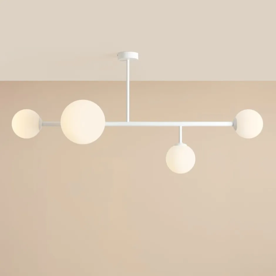Aldex Dione loftlampe, hvid