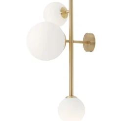 Aldex Dione væglampe, messing