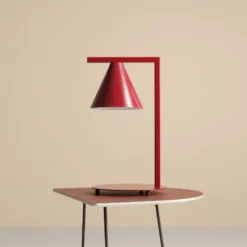 Aldex Form bordlampe, rød