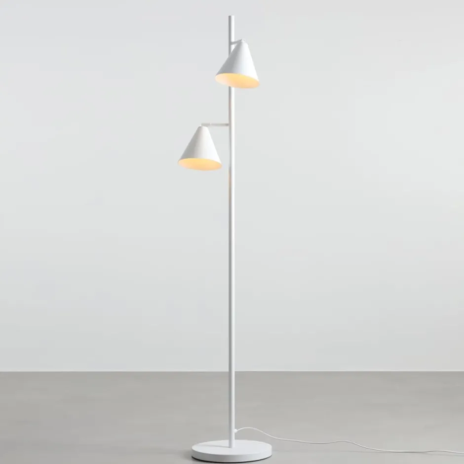 Aldex Form 2 gulvlampe, hvid
