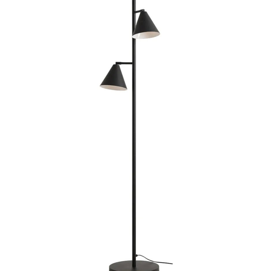 Aldex Form 2 gulvlampe, sort