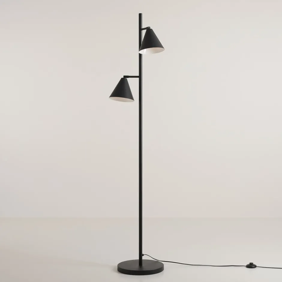 Aldex Form 2 gulvlampe, sort