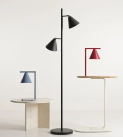 Aldex Form 2 gulvlampe, sort