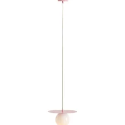 Aldex Loop pendel, Ø14 cm, lyserød