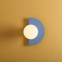 Aldex Loop væglampe, blå