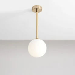 Aldex Pinne loftlampe, guld, 42 cm