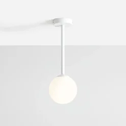 Aldex Pinne loftlampe, hvid, 42 cm