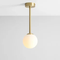 Aldex Pinne loftlampe, messing, 42 cm