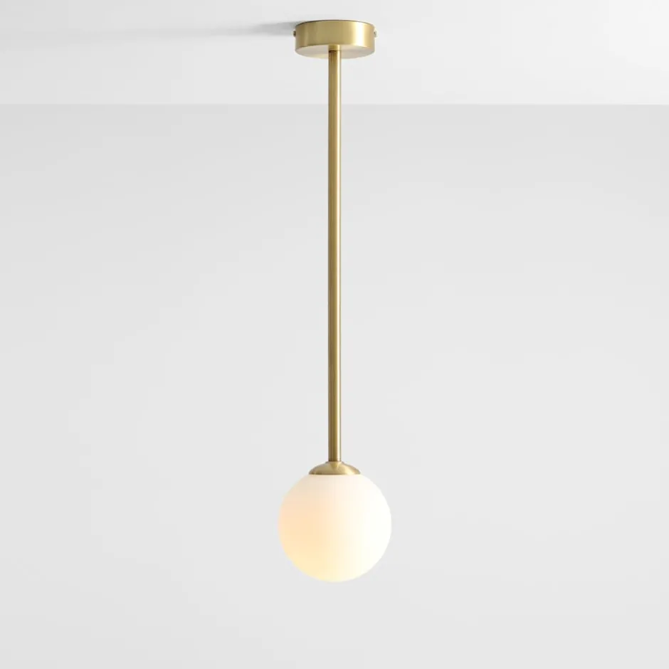 Aldex Pinne loftlampe, messing, 67 cm