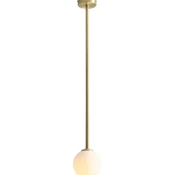 Aldex Pinne loftlampe, messing, 92 cm