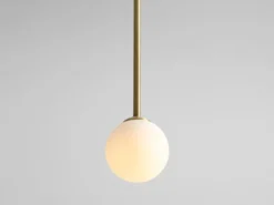 Aldex Pinne loftlampe, messing, 92 cm