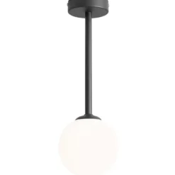 Aldex Pinne loftlampe, sort, 42 cm