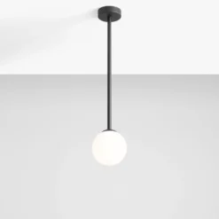 Aldex Pinne loftlampe, sort, 67 cm