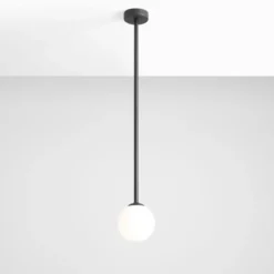 Aldex Pinne loftlampe, sort, 92 cm