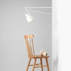 Aldex Soho væglampe, 90 cm, hvid