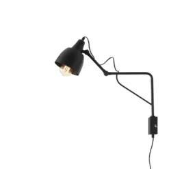 Aldex Soho væglampe, 50 cm, sort