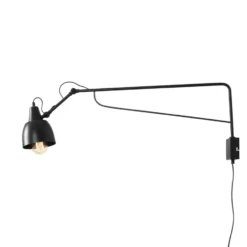 Aldex Soho væglampe, 90 cm, sort