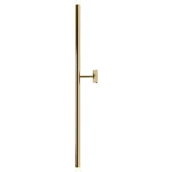 Aldex Tubo 2 væglampe, guld, 100 cm