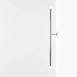 Aldex Tubo 2 væglampe, krom, 100 cm
