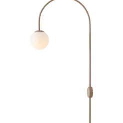Aldex Una væglampe, beige