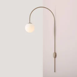 Aldex Una væglampe, beige