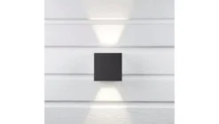 All-light Quadro Pro udendørs væglampe, sort