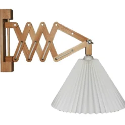 Alpe Design Sax sakselampe, mørkt træ, kun arm