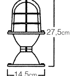 Andromeda 462 bedlampe