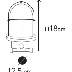 Andromeda 15N staldlampe