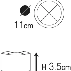 Andromeda 41 skotlampe