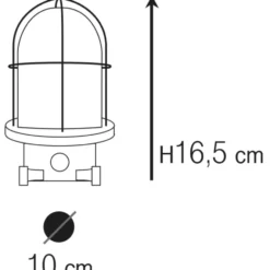 Andromeda 43 staldlampe