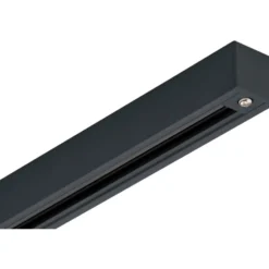 Antidark Designline 1F strømskinne, 1,9 meter, sort
