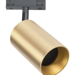 Antidark Designline Tube Pro 1F skinnespot, GU10, messing