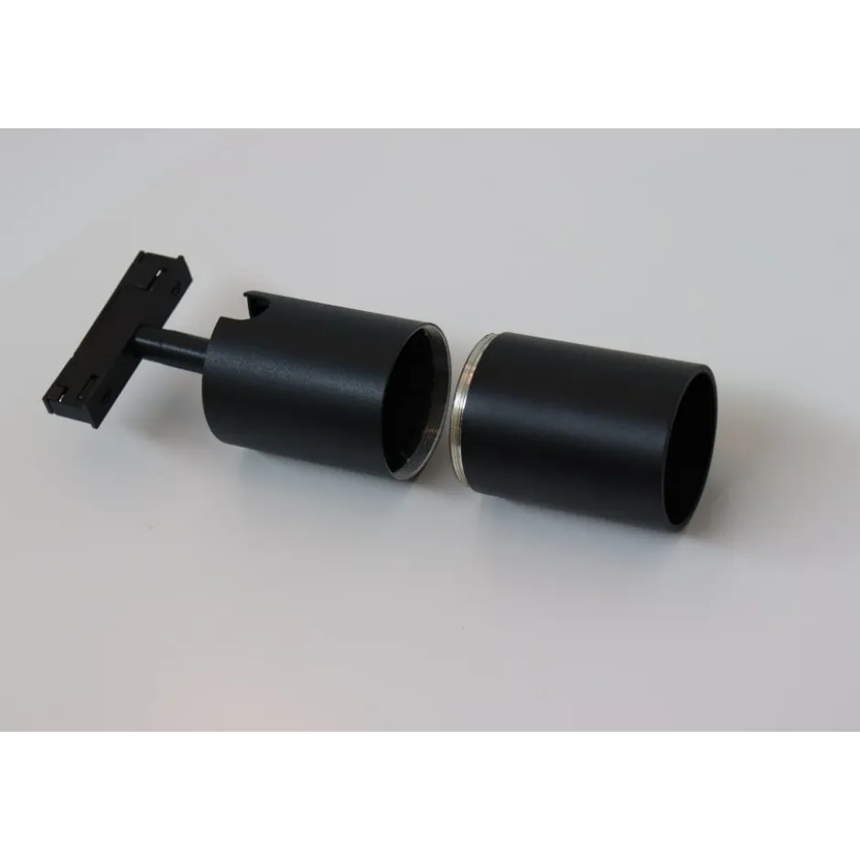 Antidark Designline Tube spot forlænger, sort