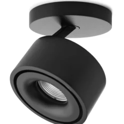 Antidark Easy Braccio W100 påbygningsspot, sort