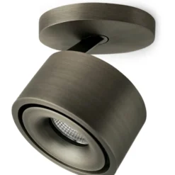 Antidark Easy Braccio W100 påbygningsspot, titanium