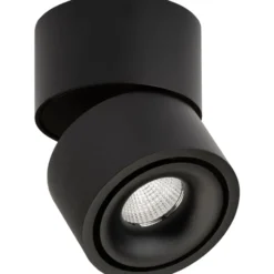 Antidark Easy Mini påbygningsspot, sort