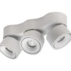 Antidark Easy Triple spotlampe, hvid