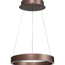 Antidark Gloria lysekrone, Ø40 cm, brun